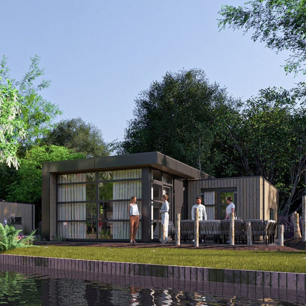Ligging van vakantiepark met vakantiehuizen in Wenum Wiesel op de Veluwe