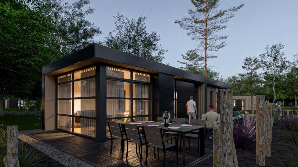 Vrijstaand vakantiehuis te koop op de Veluwe in een rustige, natuurrijke omgeving