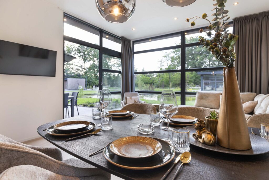 Vakantiechalet te koop in Gelderland nabij Apeldoorn met groene omgeving