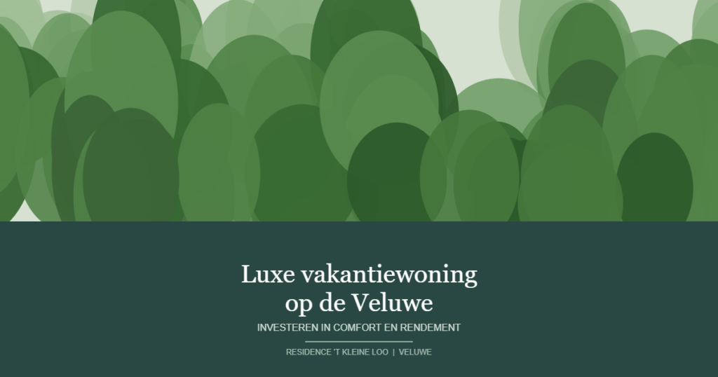 Luxe vakantiewoning op de Veluwe - Residence 't Kleine Loo
